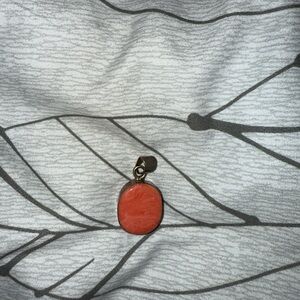 Elegant Coral Pendant Necklace